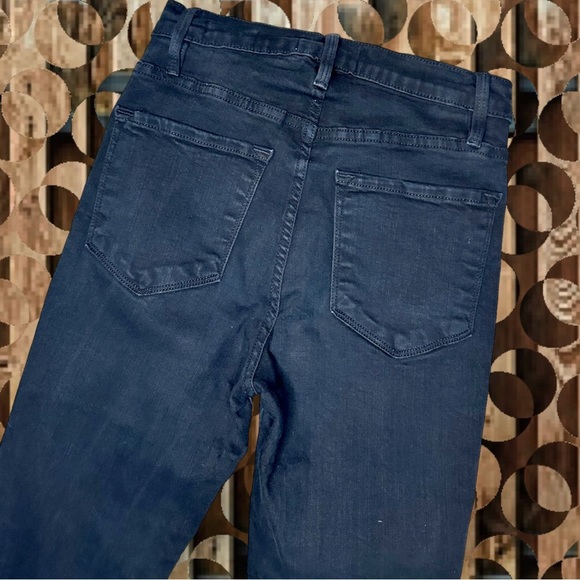 FRAME Denim Black ‘Ali’ High-Rise Skinny Jeans Size 24 ASO Jennie Kim - Picture 13 of 16